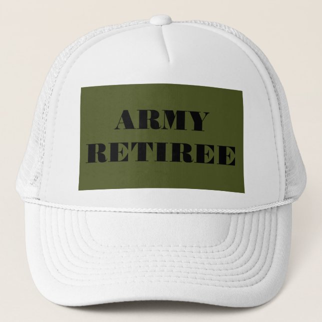 Hat Army Retiree (Front)