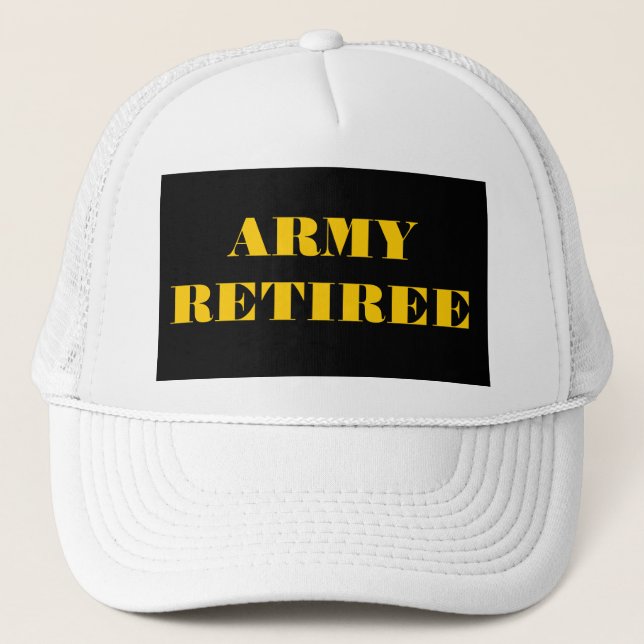 Hat Army Retiree (Front)