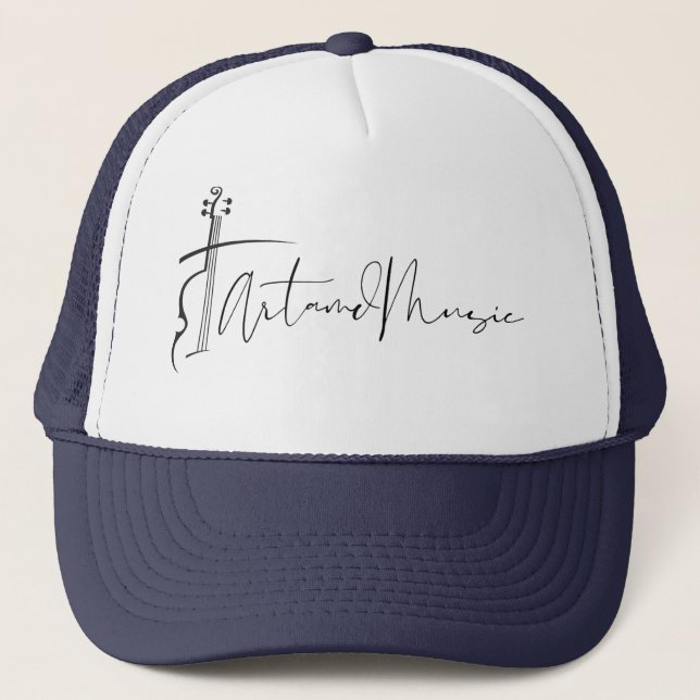 Hat “Art & Music” – Exclusive Design (Front)