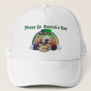 Hat Basset Hound Happy St. Patrick's Day