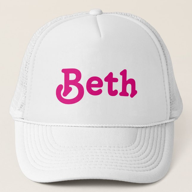 Hat Beth (Front)