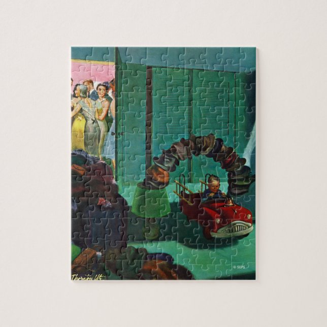 Hat Bridge Jigsaw Puzzle (Vertical)