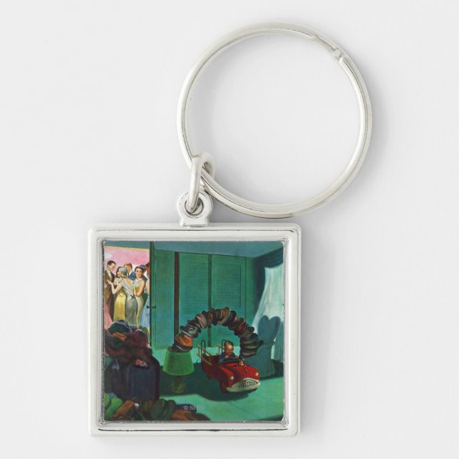 Hat Bridge Keychain (Front)