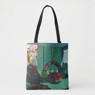 Hat Bridge Tote Bag
