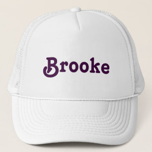 Hat Brooke
