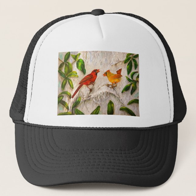 Hat Cardinal birds (Front)