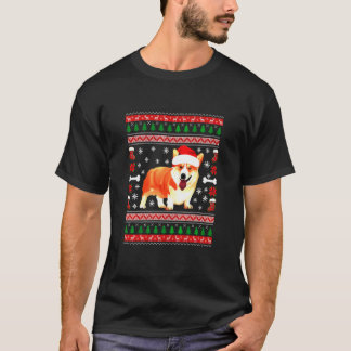 Hat Christmas Corgi T-Shirt