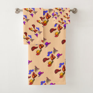 Hat Collection Kids Peach      Bath Towel Set