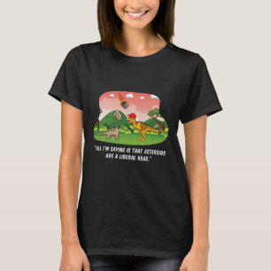 Hat Dinosaur Liberal Hoax Asteroid Anti Trump Gift T-Shirt