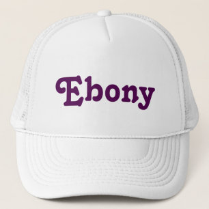 Hat Ebony