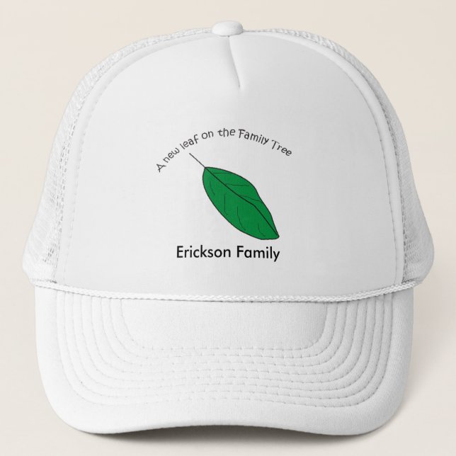 Hat - Family Tree Leaf (Front)