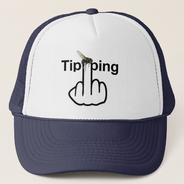 Hat Fly Tipping Flip (Front)