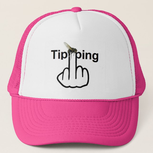 Hat Fly Tipping Flip (Front)