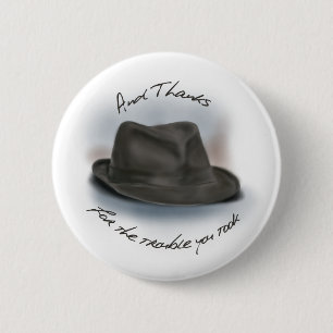 Hat for Leonard 1 2 Inch Round Button