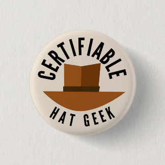 Hat Geek Pin