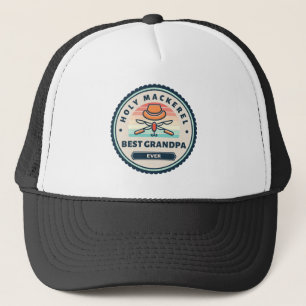 Hat - Holy Mackerel! Best Grandpa Ever