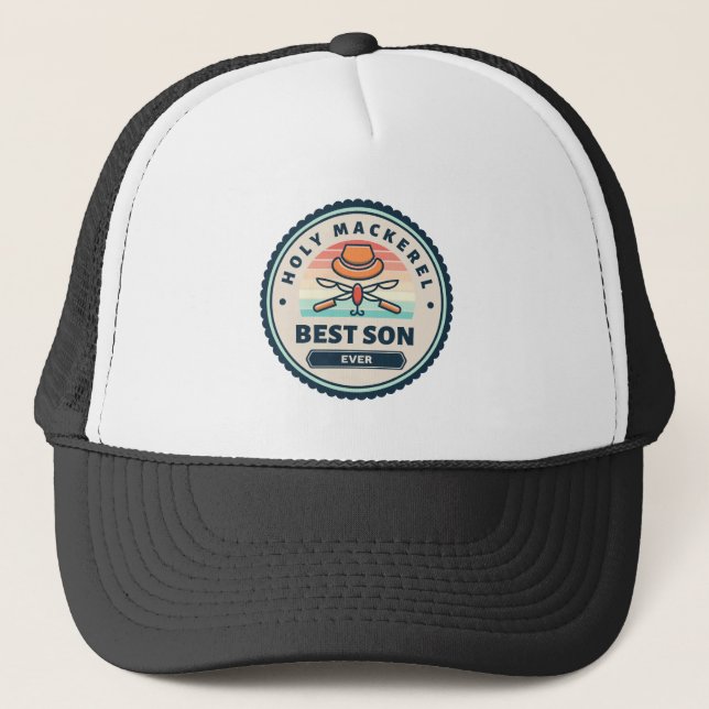 Hat - Holy Mackerel! Best Son Ever (Front)
