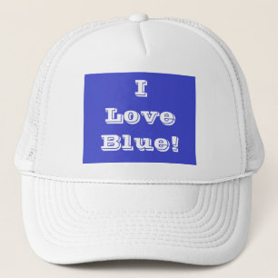 Hat I Love Blue