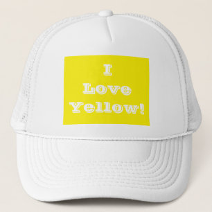 Hat I Love Yellow