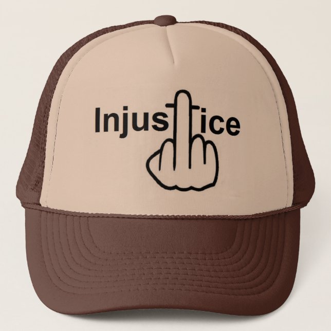 Hat Injustice Is Bad (Front)