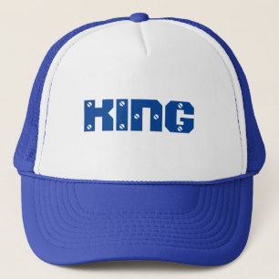 Hat King Cap Custom Text Trucker Hats or Caps