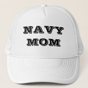 Hat Navy Mom