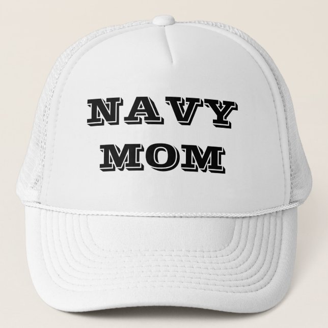 Hat Navy Mom (Front)