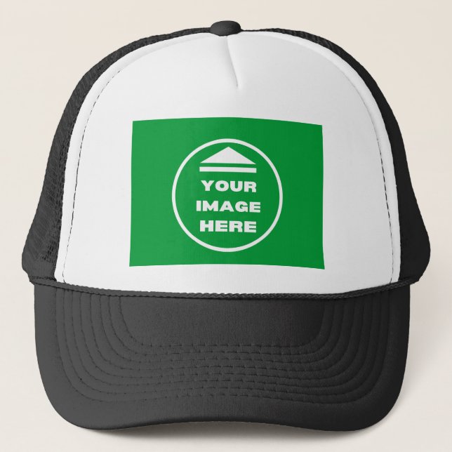 Hat - Personalized - Add Image / Text  (Front)