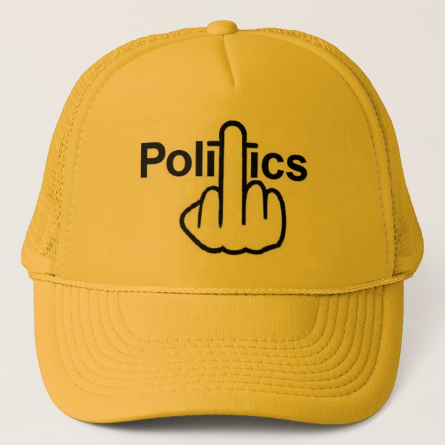 Hat Politics Flip (Front)