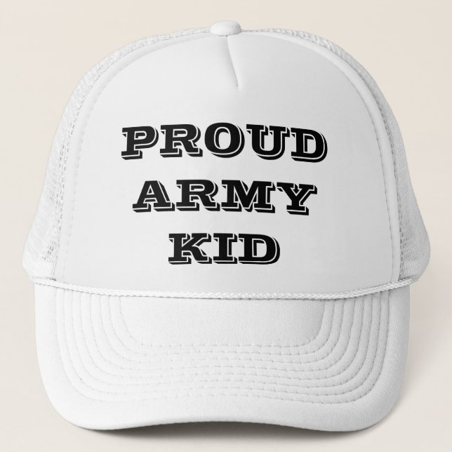Hat Proud Army Kid (Front)
