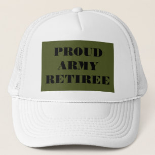 Hat Proud Army Retiree