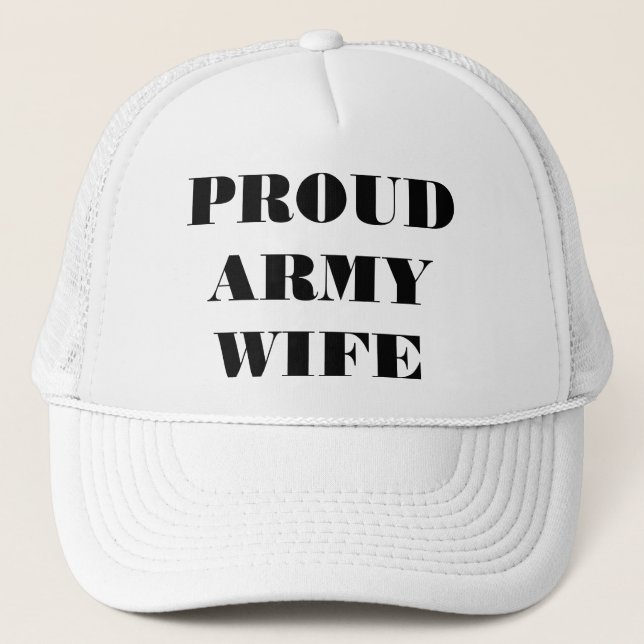 Hat Proud Army Wife (Front)