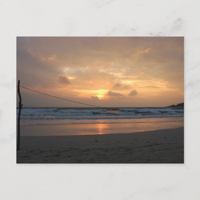 Hat Rin Beach Sunrise ... Koh Phangan, Thailand Postcard (Front)