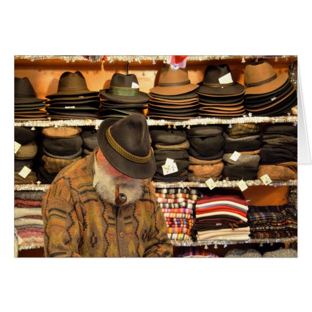 Hat Seller (Front Horizontal)