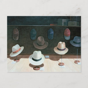 Hat Shop 1990 Postcard