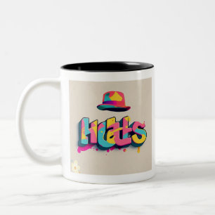 "Hat Trend Alert" Two-Tone Coffee Mug
