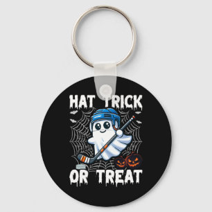 Hat Trick Or Treat Keychain