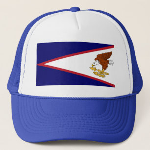 Hat with Flag of American Samoa- USA