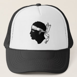 Hat with Flag of Corsica, France