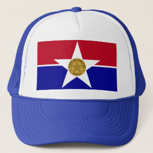Hat with Flag of Dallas, Texas, USA