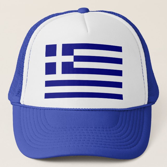 Hat with Flag of Greece (Front)