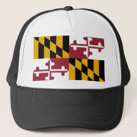 Hat with Flag of Maryland State - USA