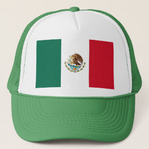 Hat with Flag of Mexico