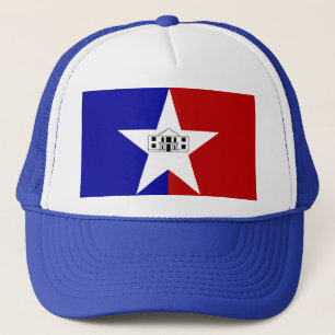 Hat with Flag of San Antonio, Texas, USA
