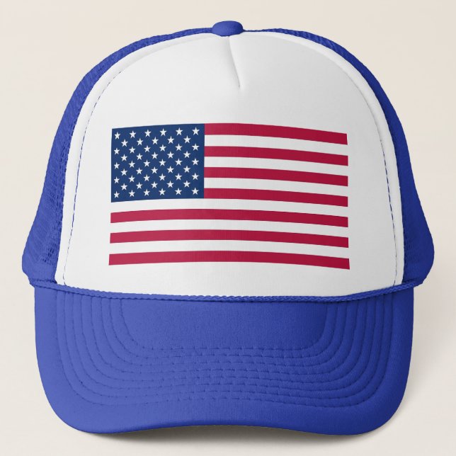 Hat with Flag of the USA (Front)
