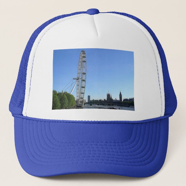 Hat with London Eye Ferris Wheel (Front)