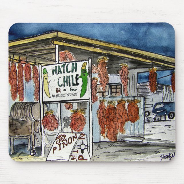 hatch chili New Mexico mouse pad (Front)