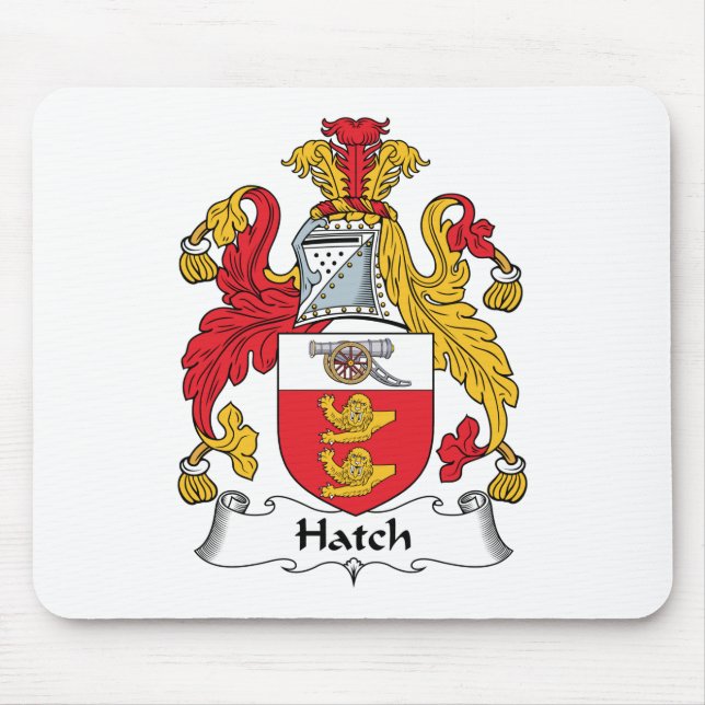 Hatch Family Crest Mouse Pad (Front)