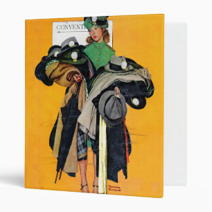 Hatcheck Girl Binder