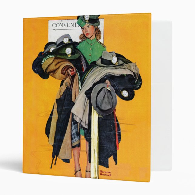 Hatcheck Girl Binder (Front/Inside)